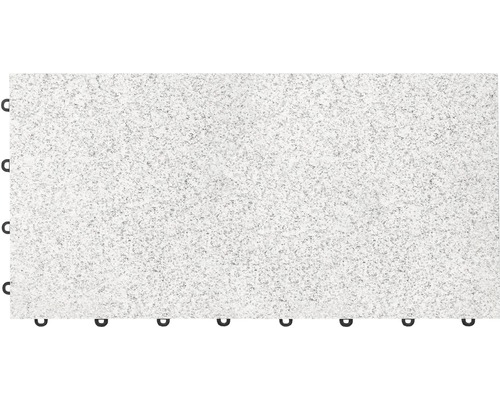 florco® stone XL kliktegel 60 x 30 x 2,8 cm, 2 stuks, graniet