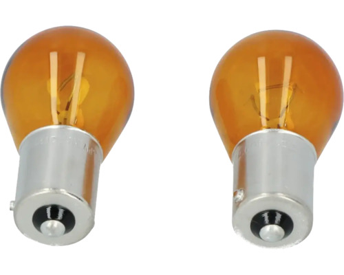 Carpoint Premium autolampen 12V lamptype PY21W verpakking = 2 stuks