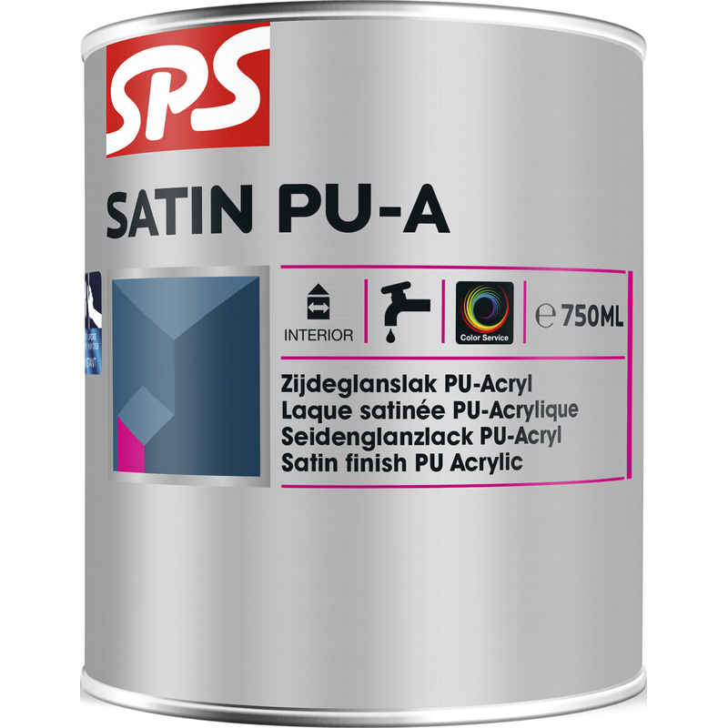 SPS Satin PU-A 750ml RAL9010