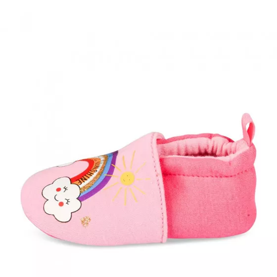 Chaussons ROSE FREEMOUSS GIRL LAYETTE