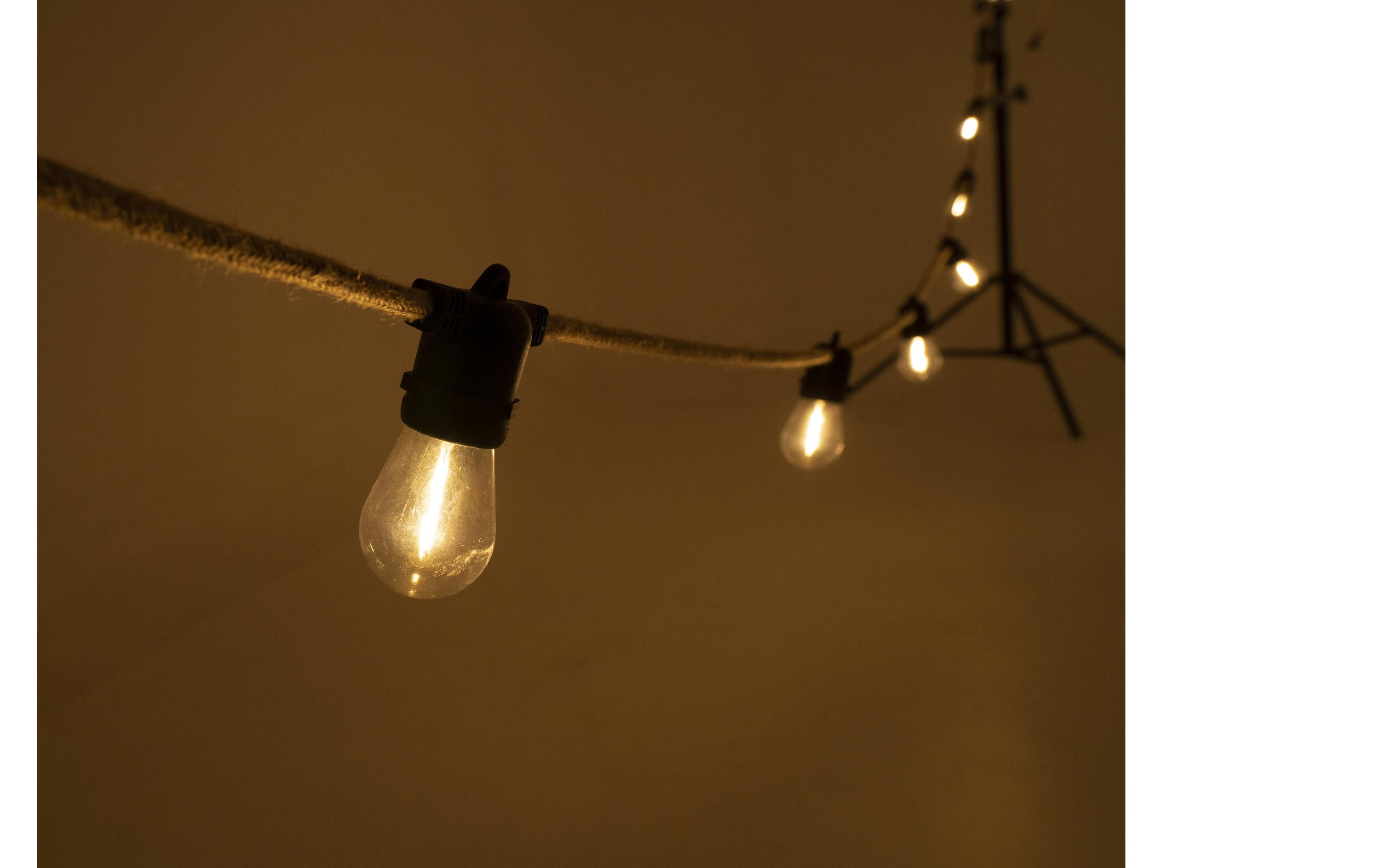 Lichterkette mit LautsprecherSaitenlicht mit Lautsprecherbirne