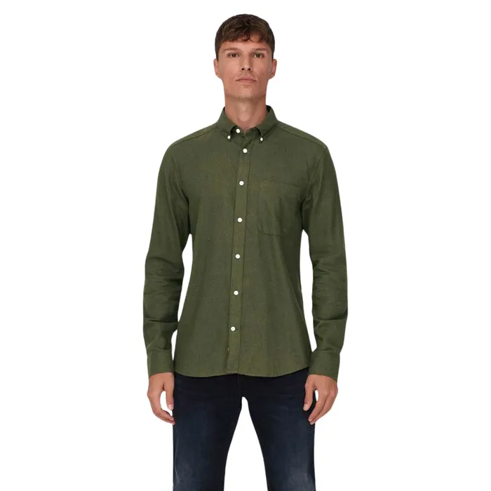 Only & Sons Gudmund Solid Overhemd Heren