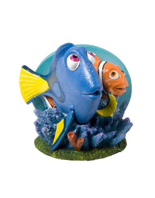 Disney Decor Nemo Dory En Marlin - Aquarium - Ornament - 10x9x11 cm Multi-Color