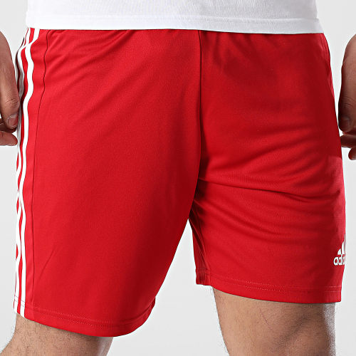 Short De Sport A Bandes Squad 21 GN5771 Rouge
