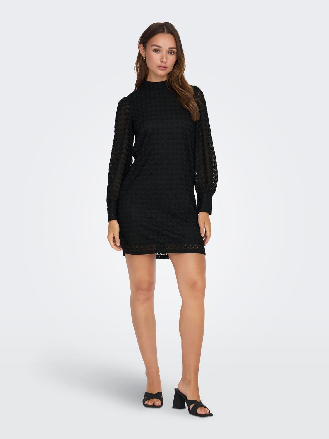 JDYAVERY Kurzes Kleid Black