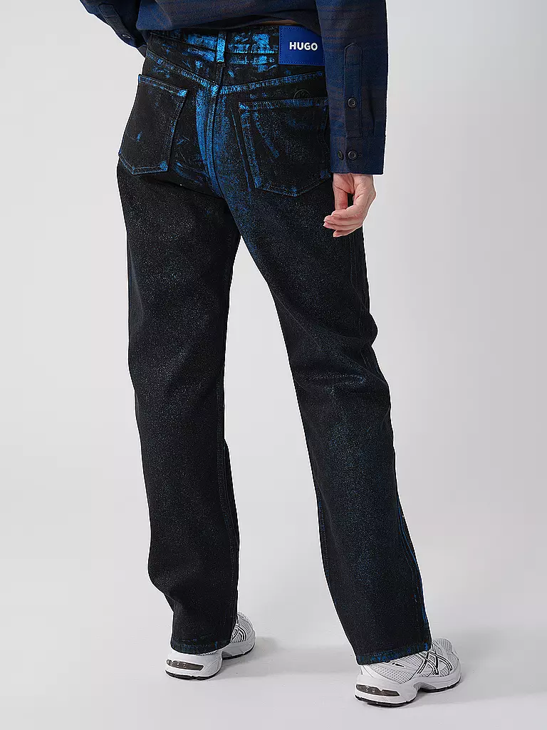 HUGO Jeans Straight Fit ELYAH_B  schwarz