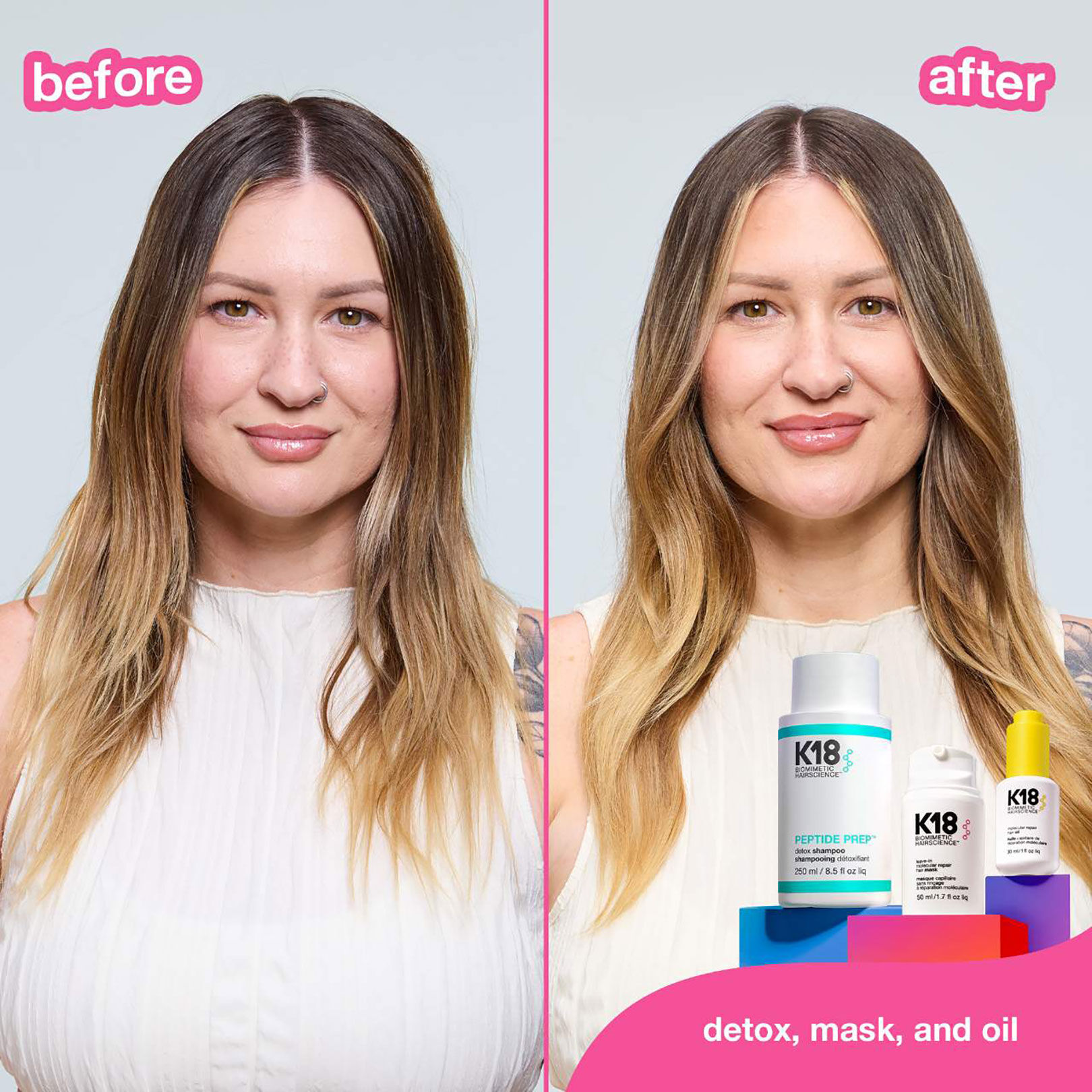 Shampooing détoxifiant Peptide Prep