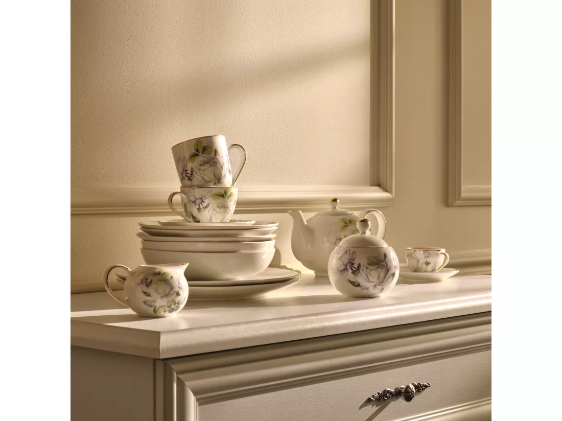 Tasse À Espresso Arroso Blanc Moyen 5.5 x 11