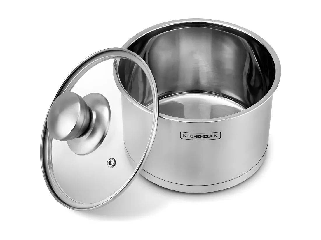 Batterie De Cuisine Inox Anti Adhésif 10 Pcs Tfi Flex10 Ix De Kitchencook