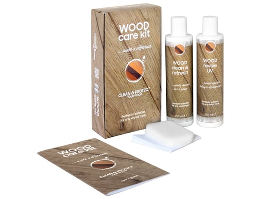 VIDAXL - Coffret nettoyage Kit d'entretien du bois care kit 2x250 ml
