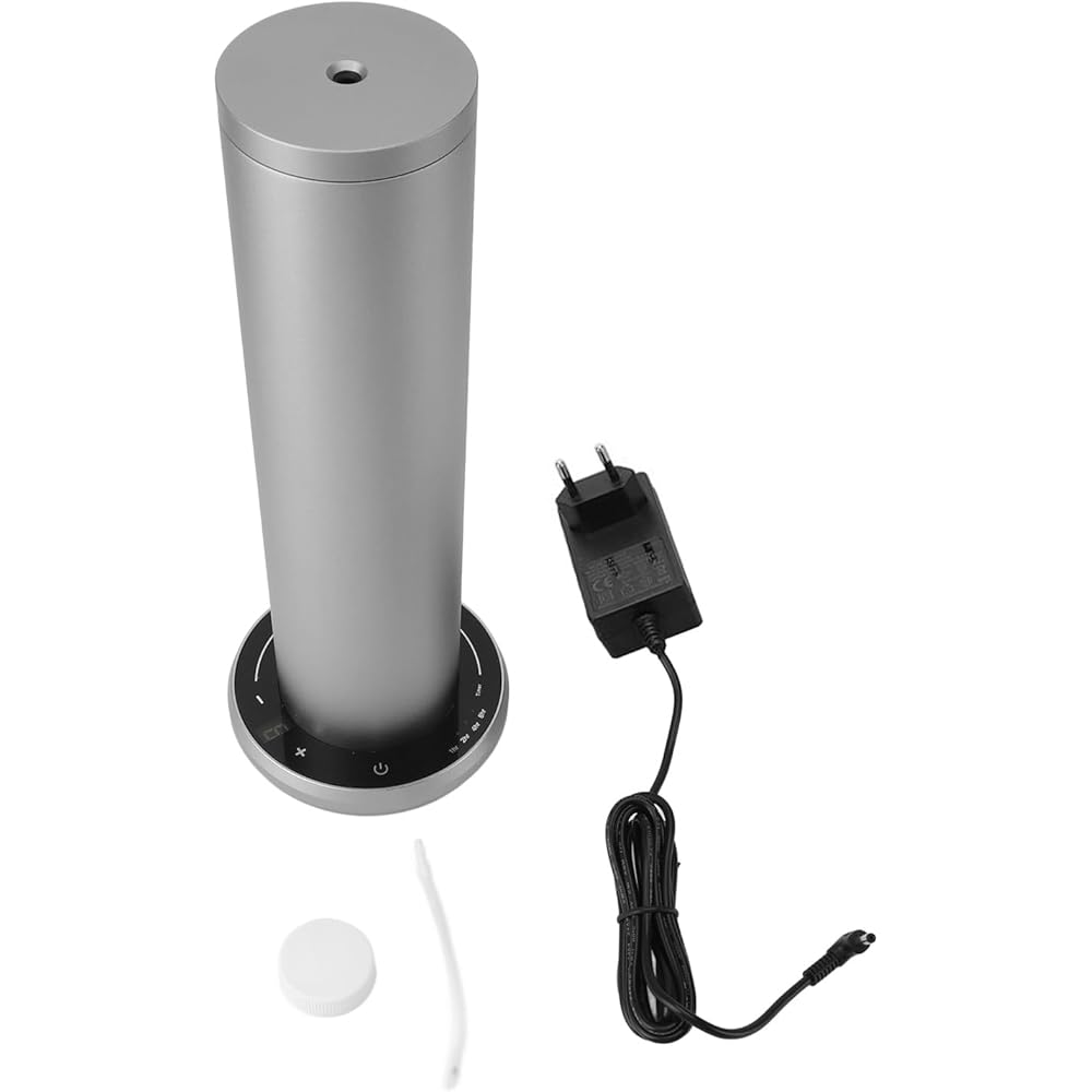 Diffuseur d'huiles Essentielles de Parfum d'air, Diffuseur d'arôme 120 ML Facile à Utiliser Machine à Air de Parfum Cylindrique en Aluminium Antidérapant de 4,5 W pour la : Cuisine et Maison