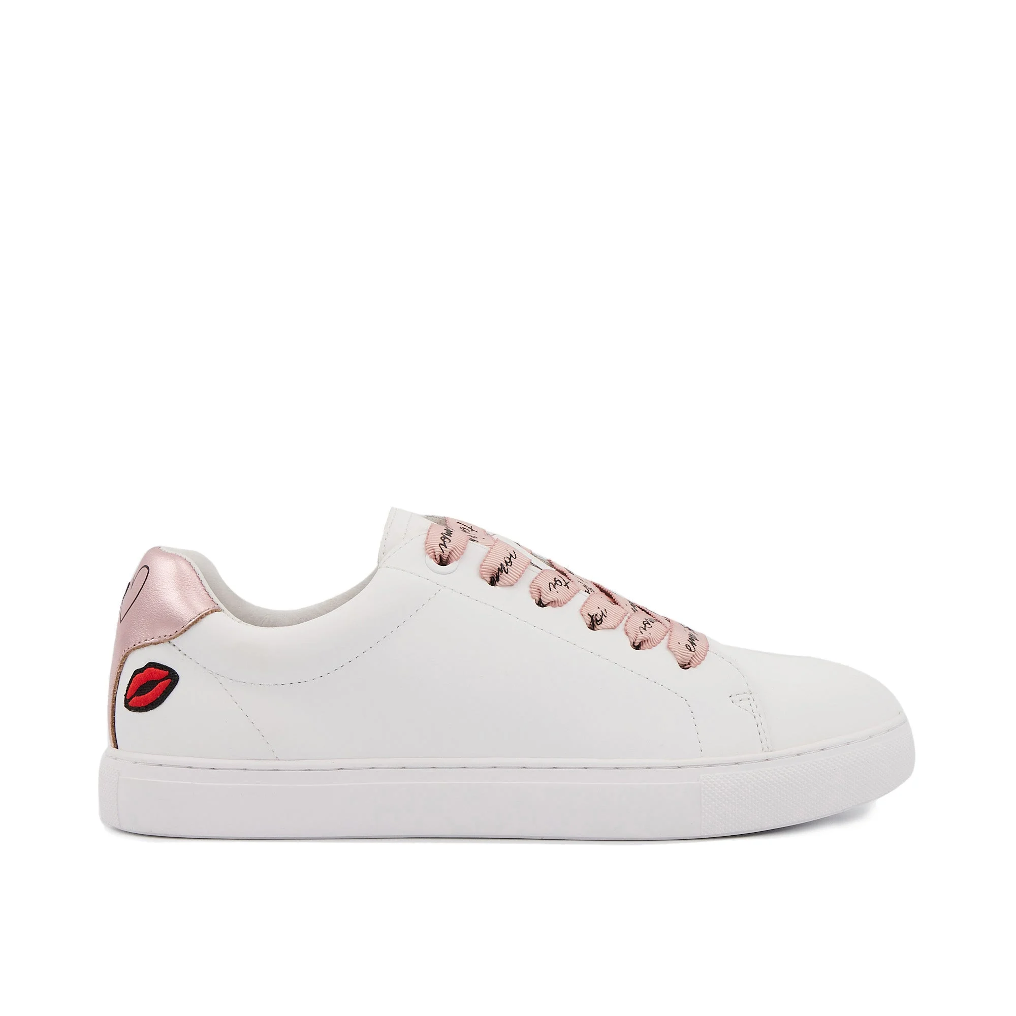 SIMONE TOI ÉMOI - Sneakers en cuir | Blanc
