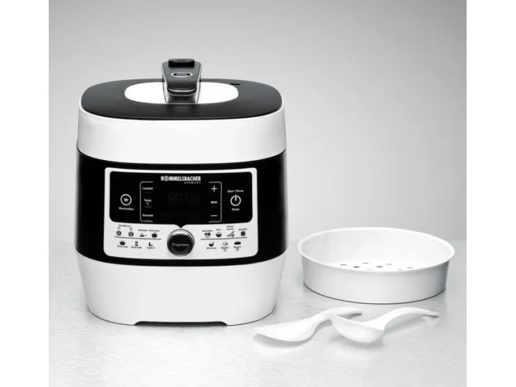 Rommelsbacher MD 1000, 4 L, 4 L, Sort, Hvid, LCD, Digital, Plast