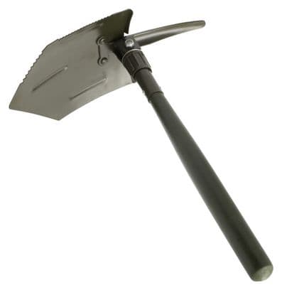 Pelle pioche pliante avec pic CAO