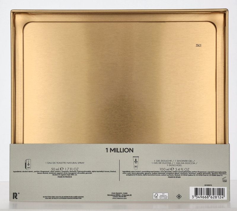 Paco Rabanne Pakket 1 Million Eau de Toilette Giftset