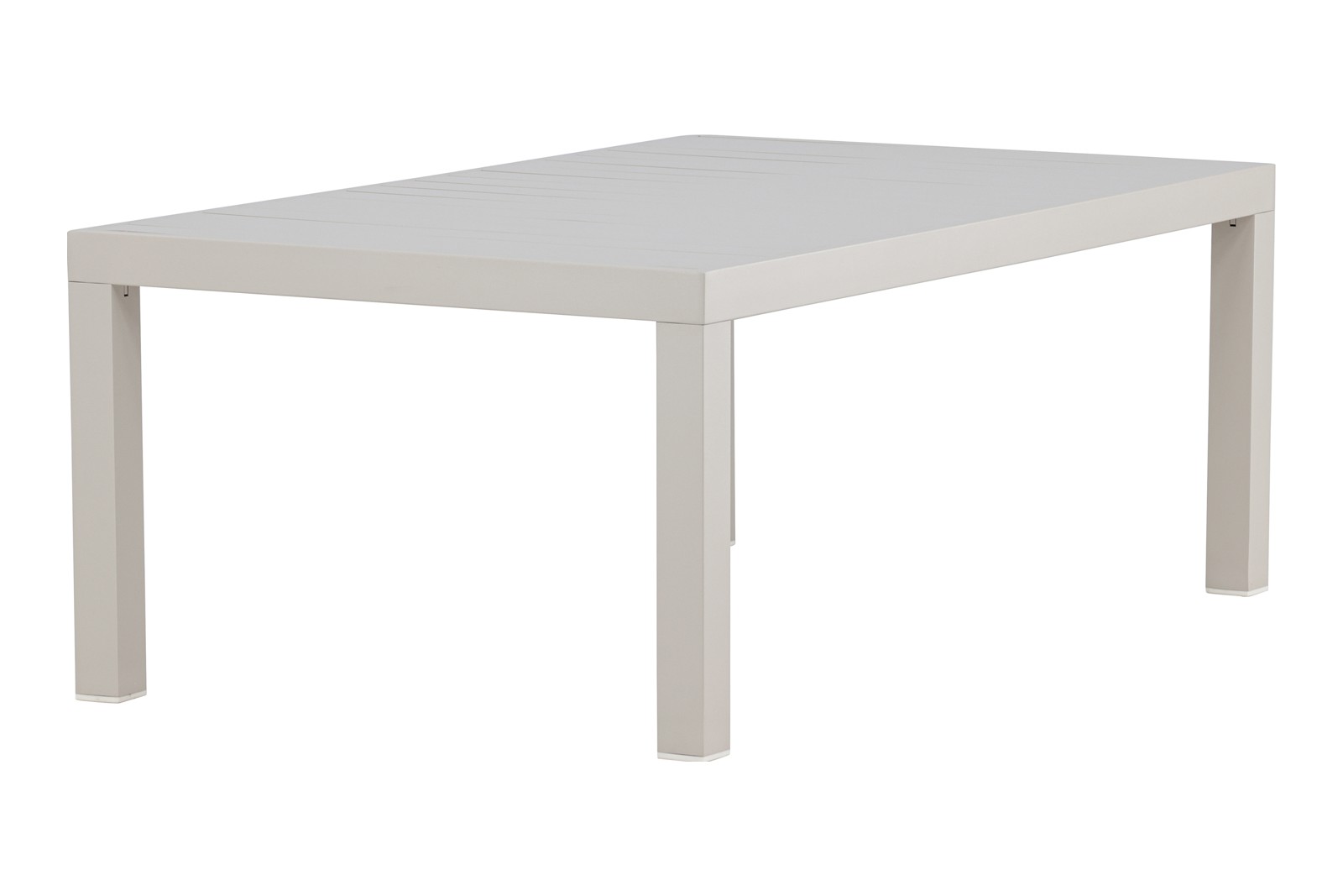 Copacabana sofabord Utebord med beiglakkert ramme og beige bordplate