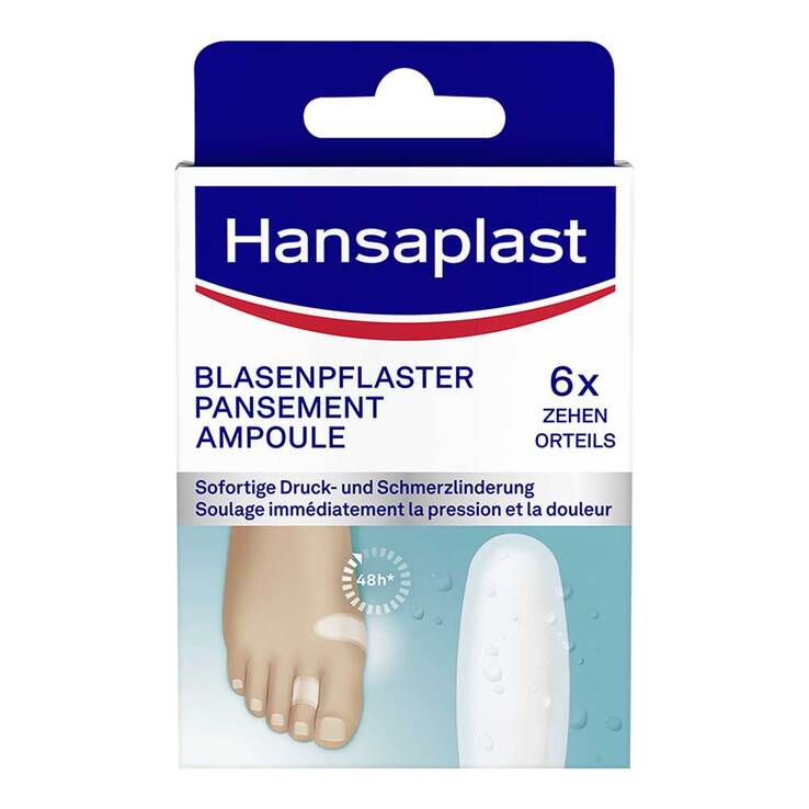 Hansaplast Blasenpflaster klein, 6 St
