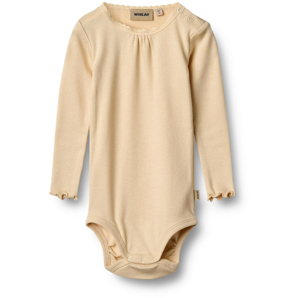 Køb Wheat Macadamia Rib Body L/S Lotta