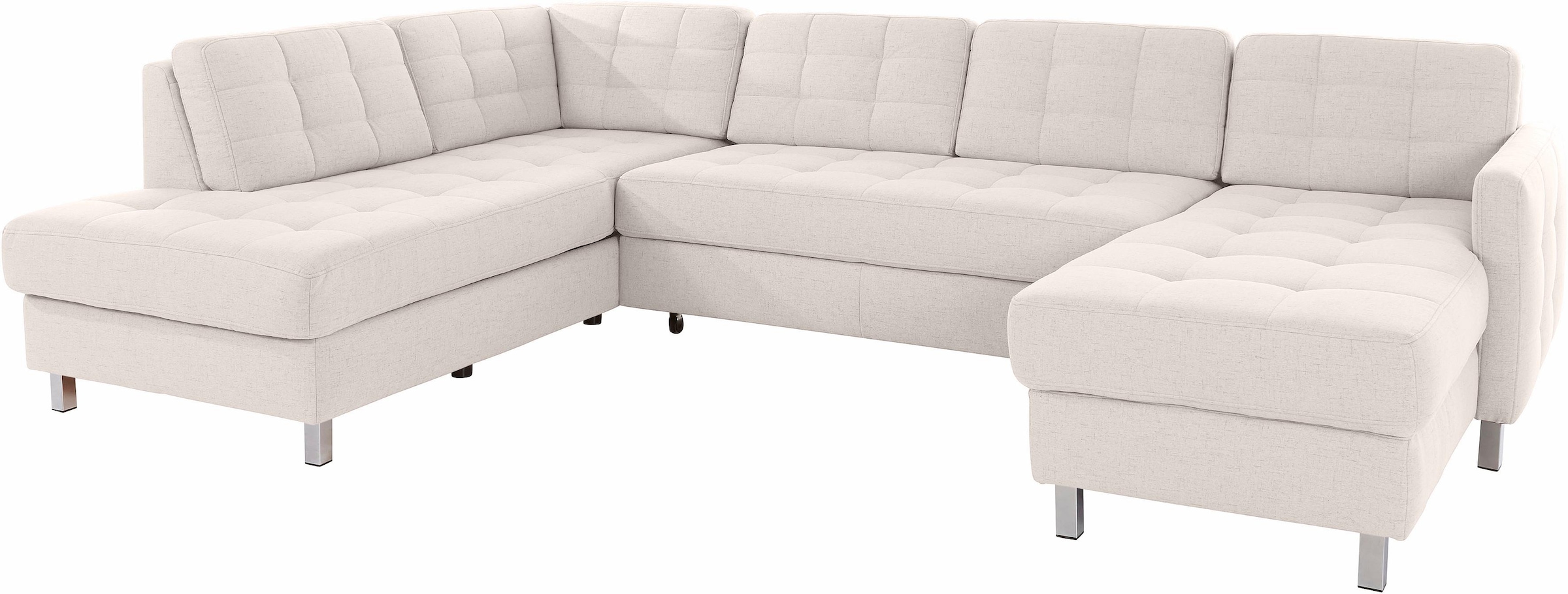 sit&more Wohnlandschaft »Picasso U-Form« wahlweise mit Bettfunktion und Bettkasten