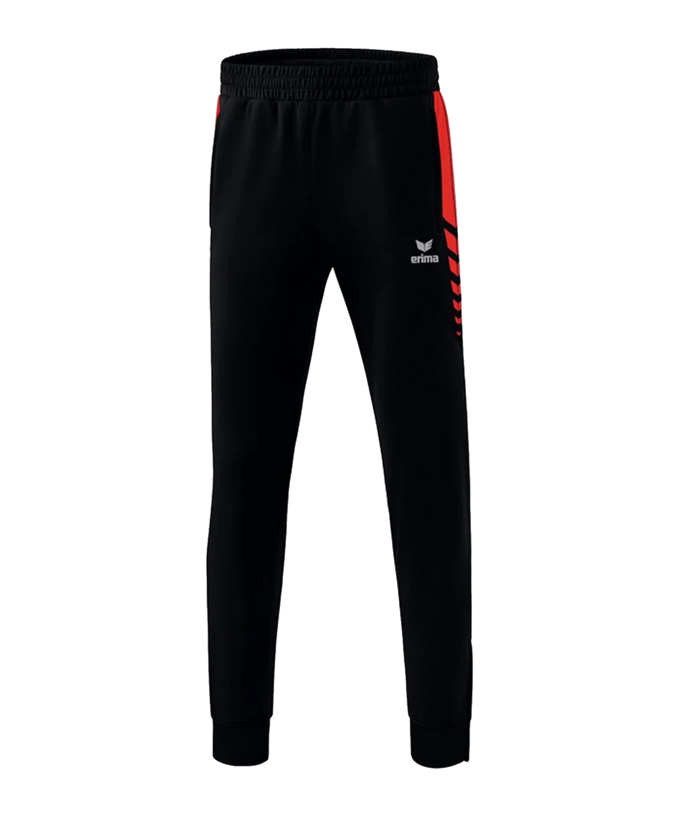 Erima SIX WINGS Trainingshose Schwarz Rot