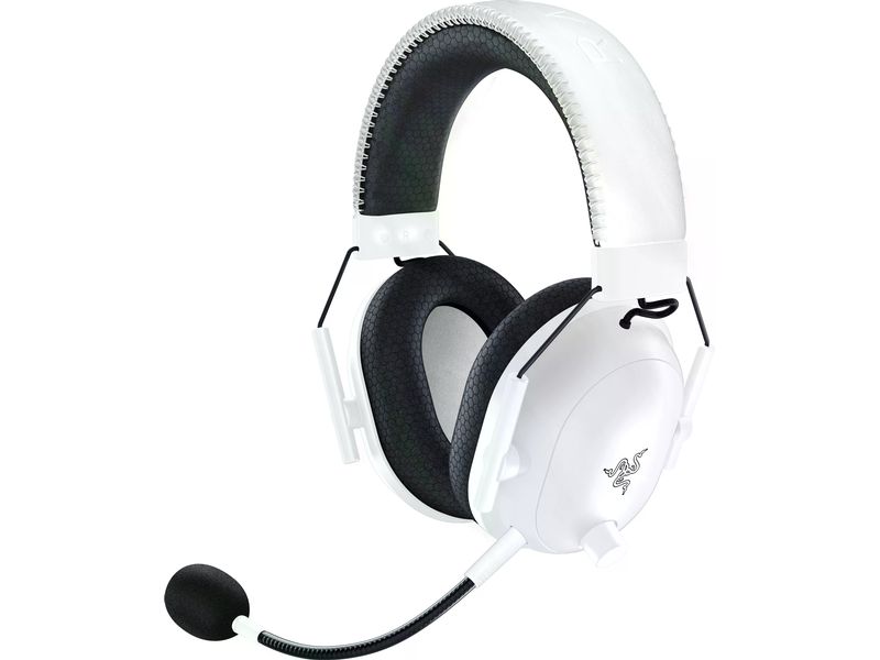 Razer Headset BlackShark V2 Pro PlayStation Weiss Kabelloses Gaming-Headset mit abnehmbarem Mikrofon für die PlayStation