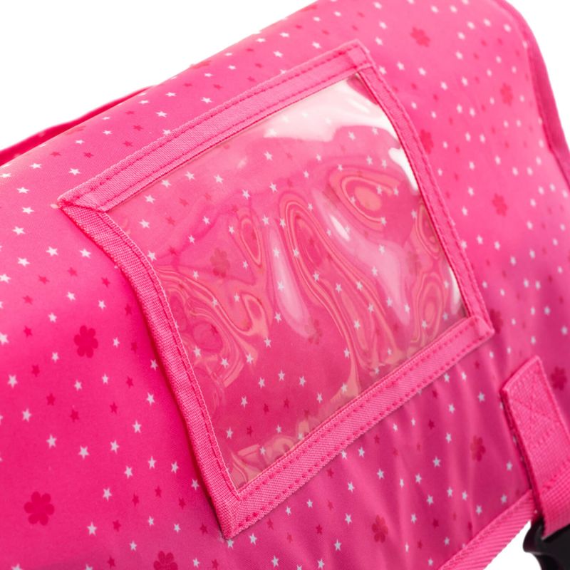 Cartable scolaire Romantique 41 cm Fleurs de printemps Fucshia