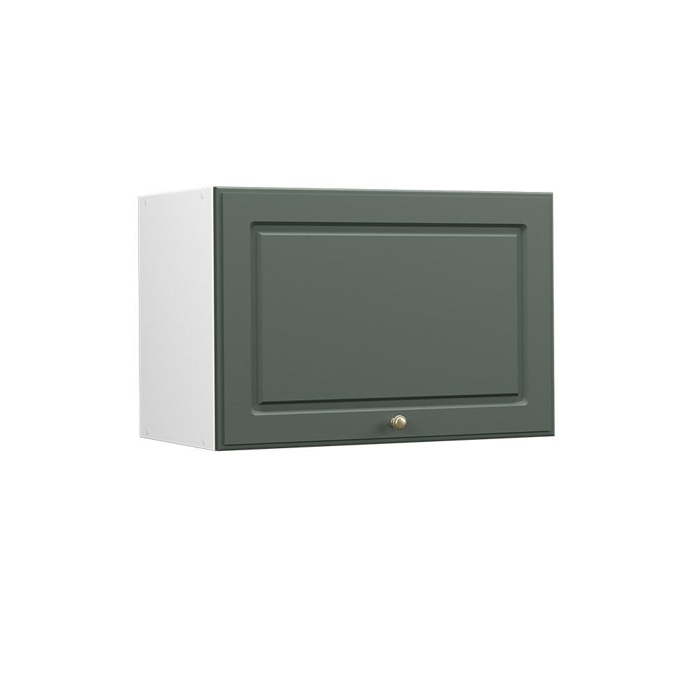 Vicco Hängeschrank Küchenschrank Küchenmöbel Fame-Line Weiß Grün-Gold Landhaus 60 cm Küche Einbauküche Hängeschrank Klapptür Dunstabzugshaube Küchenzeile