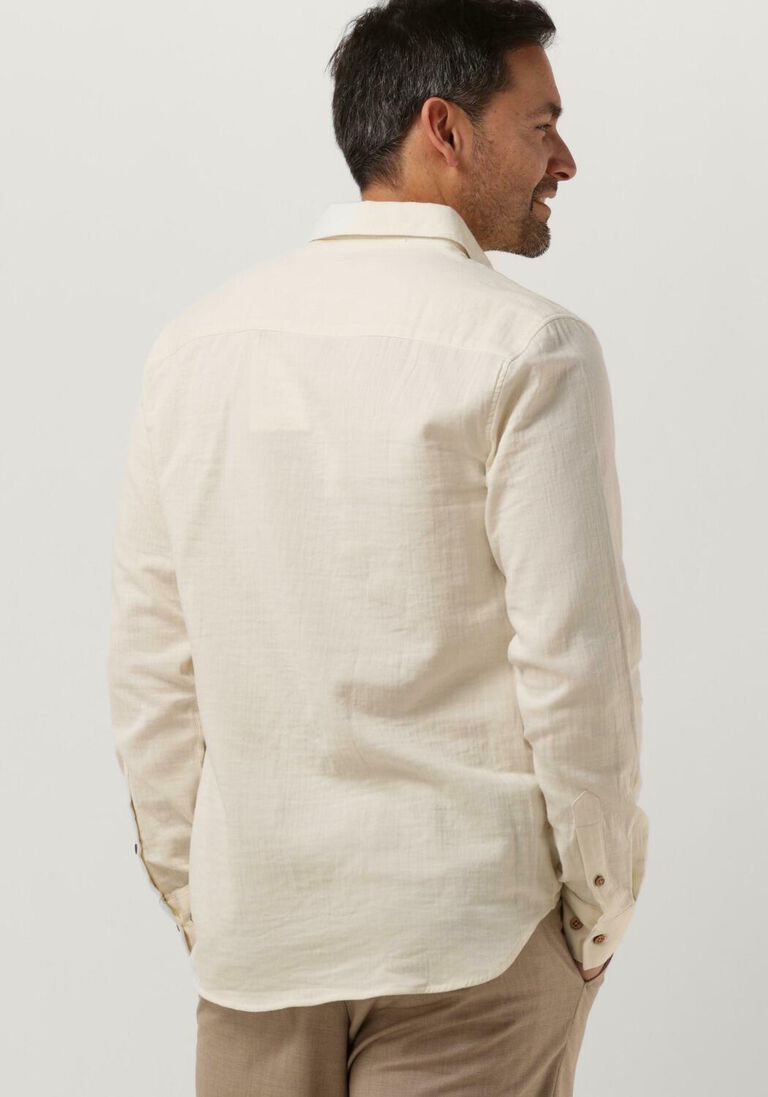 ANERKJENDT gebroken wit anerkjendt overshirt akleif l/s musselin shirt