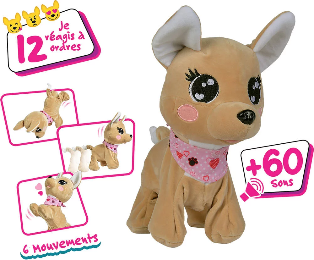 CHI CHI LOVE - PELUCHE  BABY BOO INTERACTIF