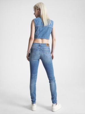 Calça jeans skinny Nora de cintura média