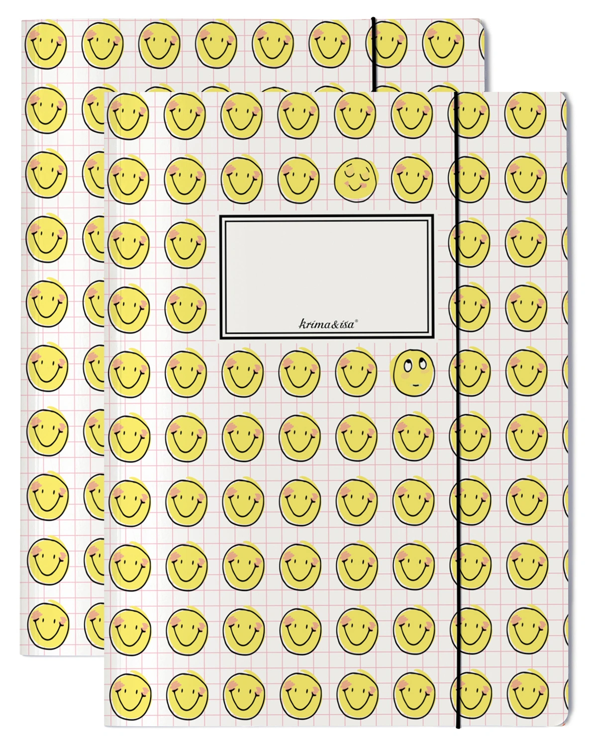 Sammelmappe SMILEYS A4 2er-Set