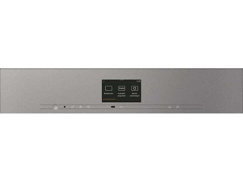 Miele Dampfgarer DGM 7640 Grau Dampfgarer mit Mikrowelle