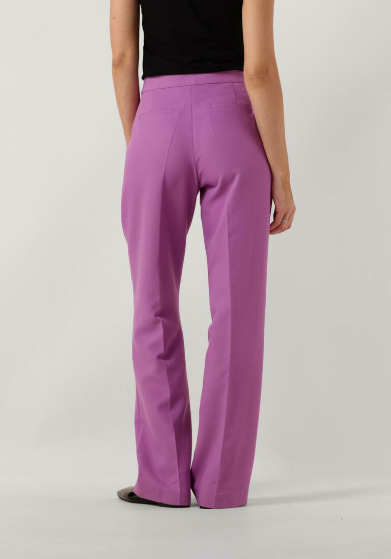 JANSEN AMSTERDAM paarse jansen amsterdam pantalon wq417 woven wide long pants