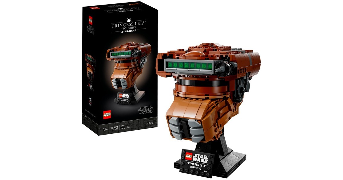 LEGOStar Wars - Prinses Leia (Boushh) Helm Constructiespeelgoed  (75351)