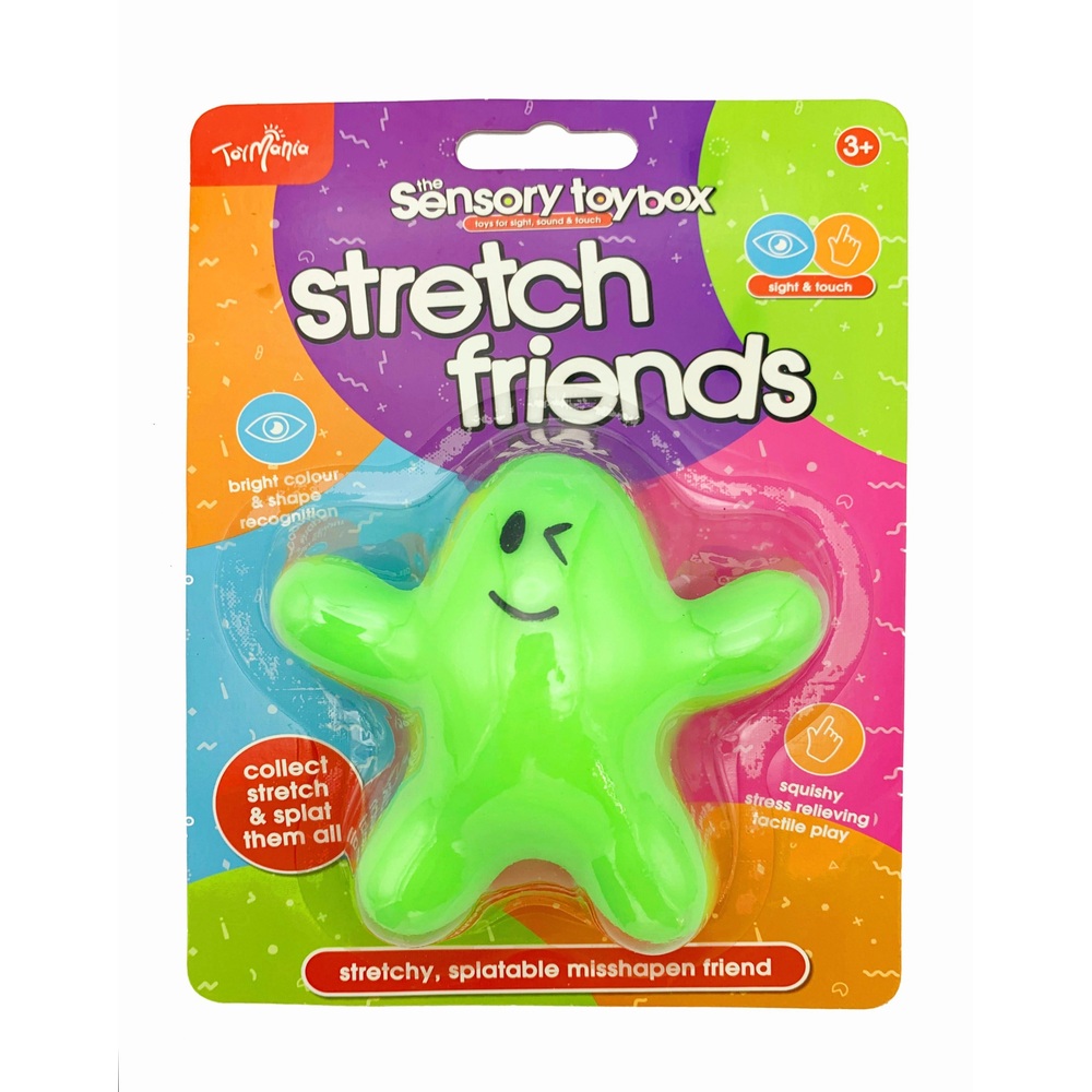 Toy Mania Sensory Splat & Stretch Friends