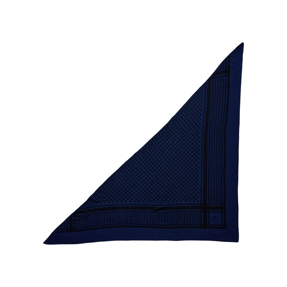 Lala Berlin  Triangle Trinity Colored M tørklæde - Inchiostro Black