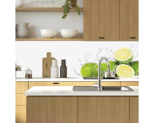 Keukenachterwand mySpotti Profix Aqua-Lime 100 x 60 cm PX-10060-35-HB