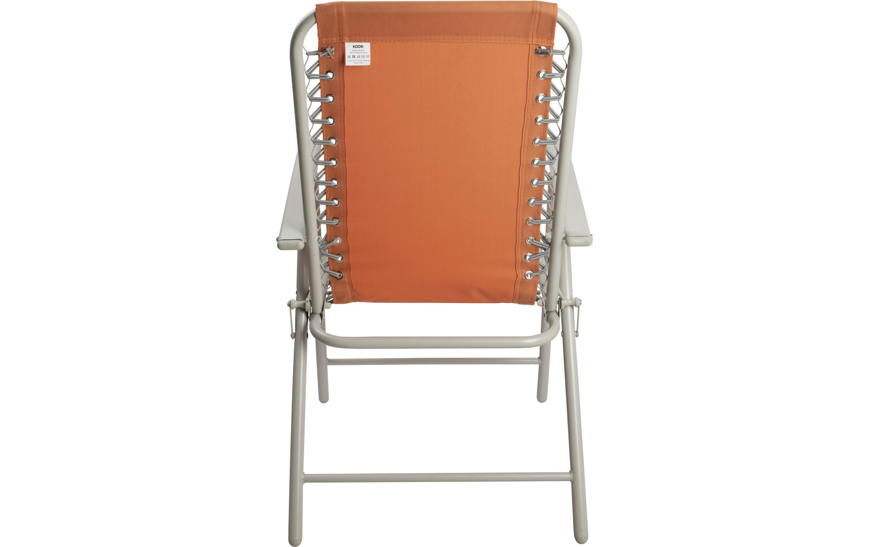 Campingstuhl Comfort PeachGemütlicher Outdoor-Stuhl