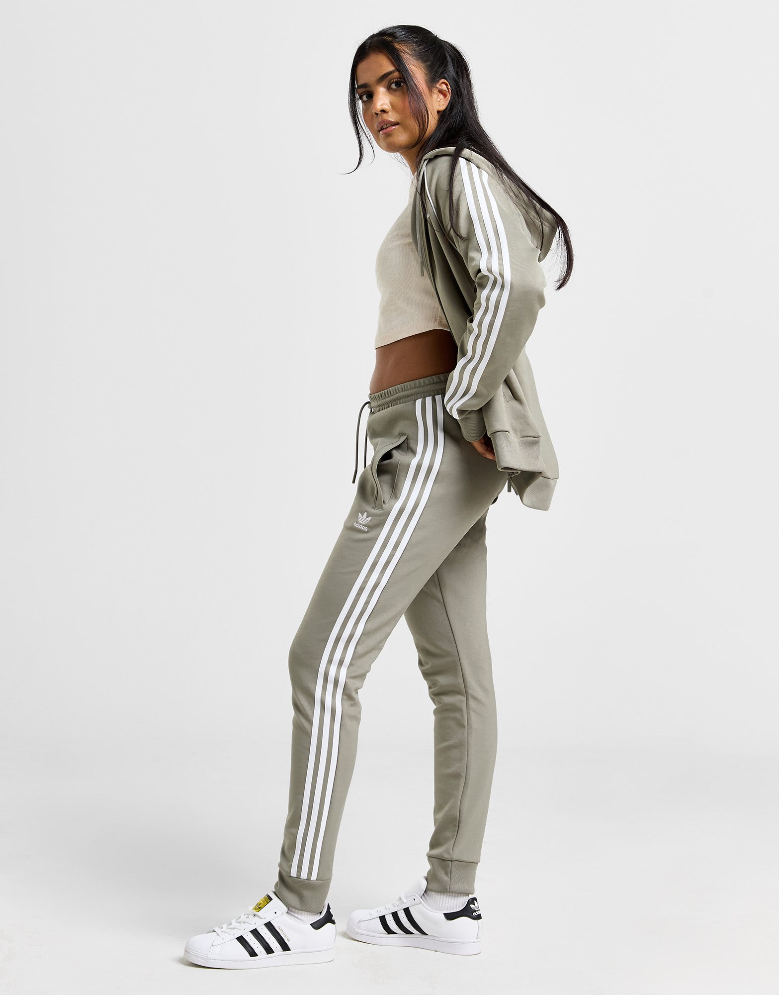 adidas Originals Pantalon de jogging Poly 3 bandes Femme