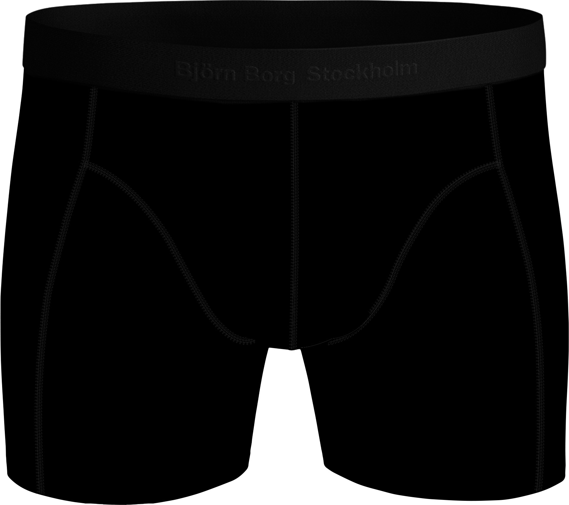 Premium Boxer 1-Pack Herre BK001/Black Beauty