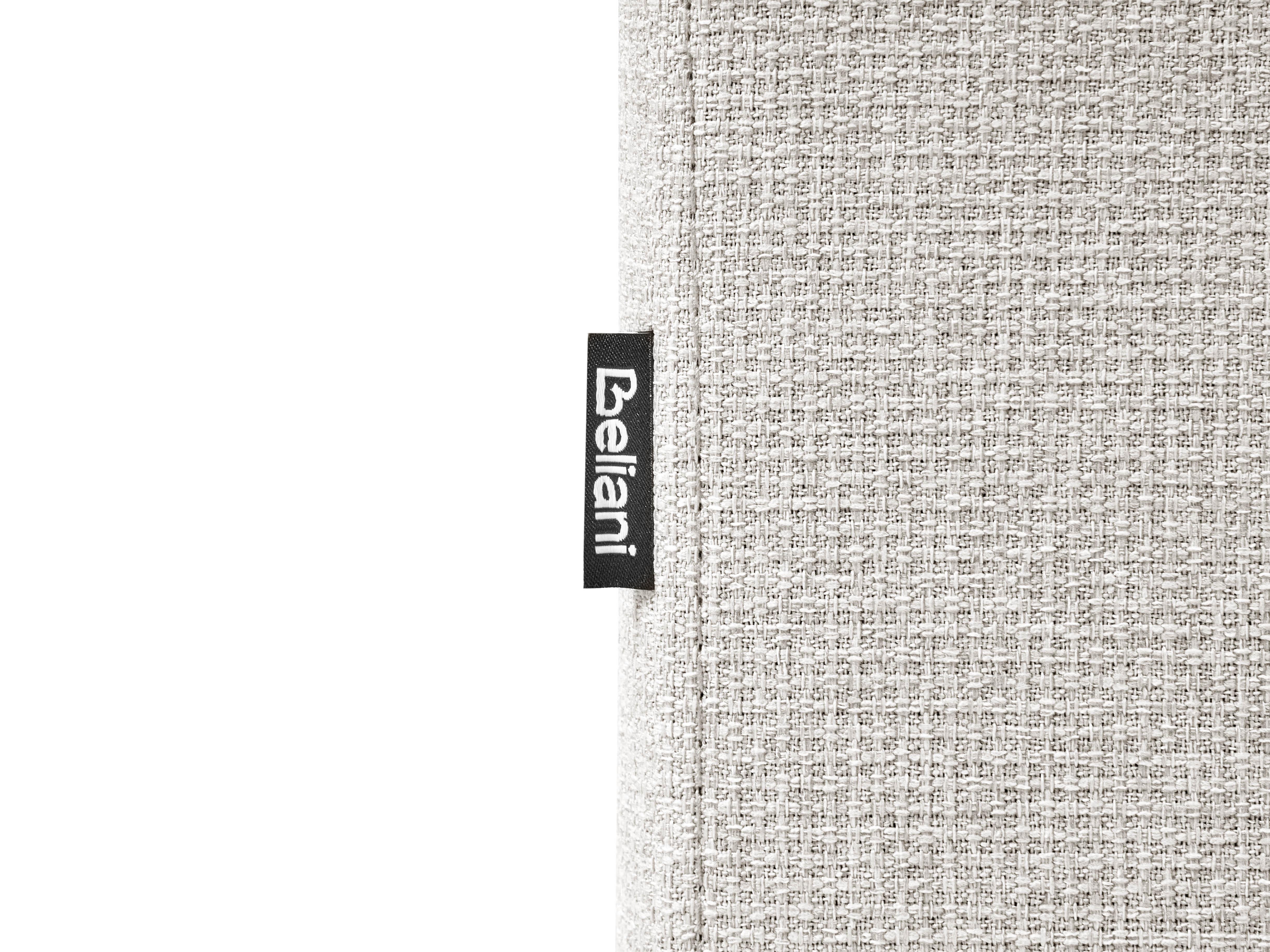 Opbergbed zonder hoofdbord Stof DINAN 180 x 200 cm Lichtgrijs