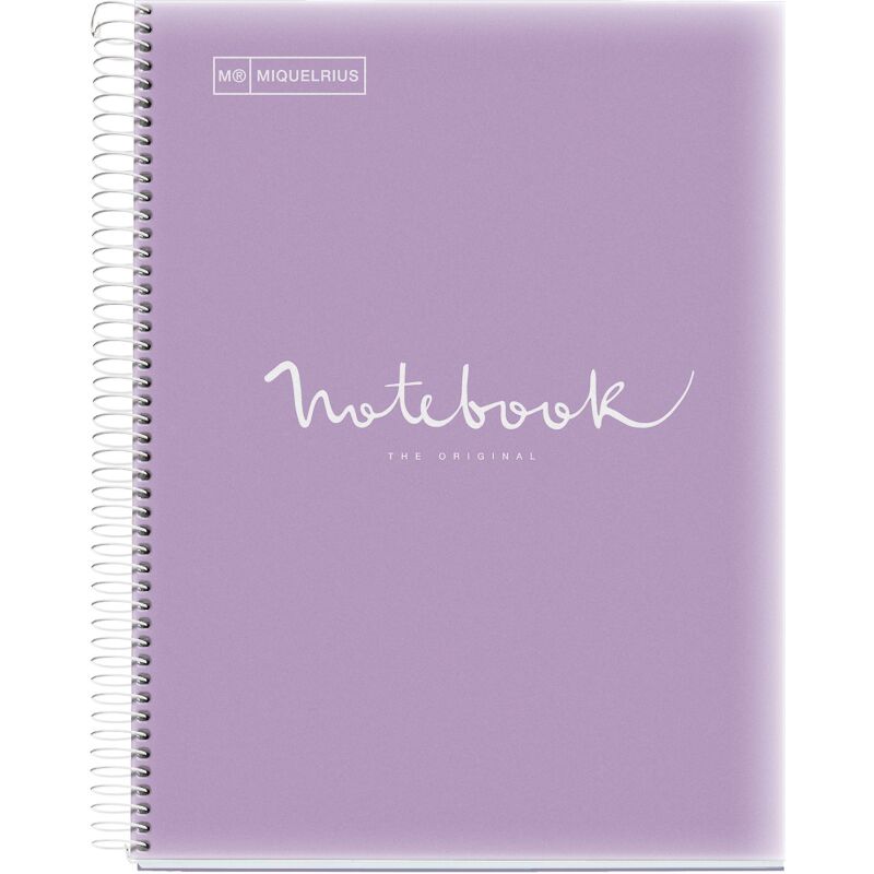 Cahier à spirale 'Notebook EMOTIONS', A4