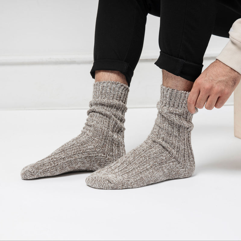Norweger Socken Mix (Olive)