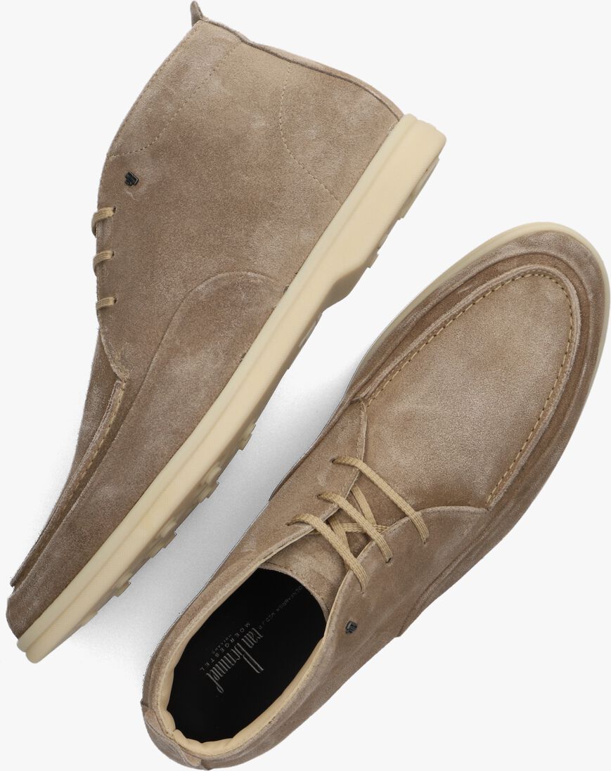 VAN BOMMEL beige van bommel veterschoenen sbm-50027