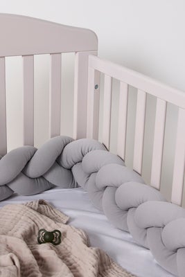 Alice & Fox ALEAH Flettet Sengekant 350cm, Light Grey