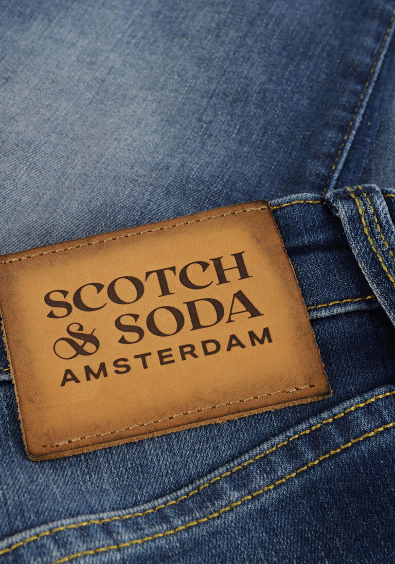 SCOTCH & SODA blauwe scotch & soda slim fit jeans essentials ralston slim jeans