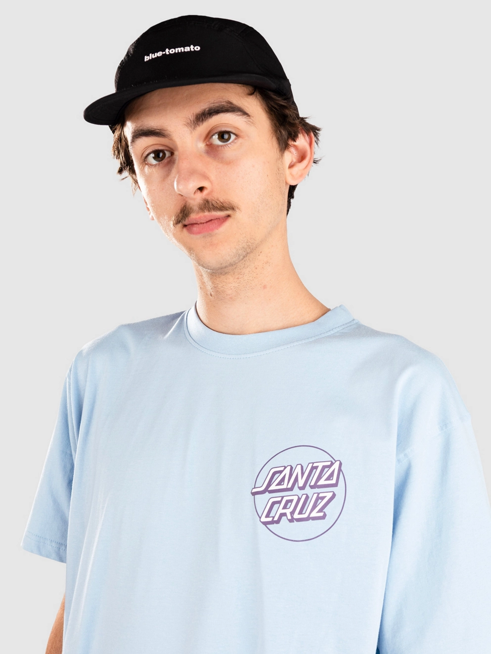 Santa Cruz Wave Breaker Dot T-Shirt fresh blue