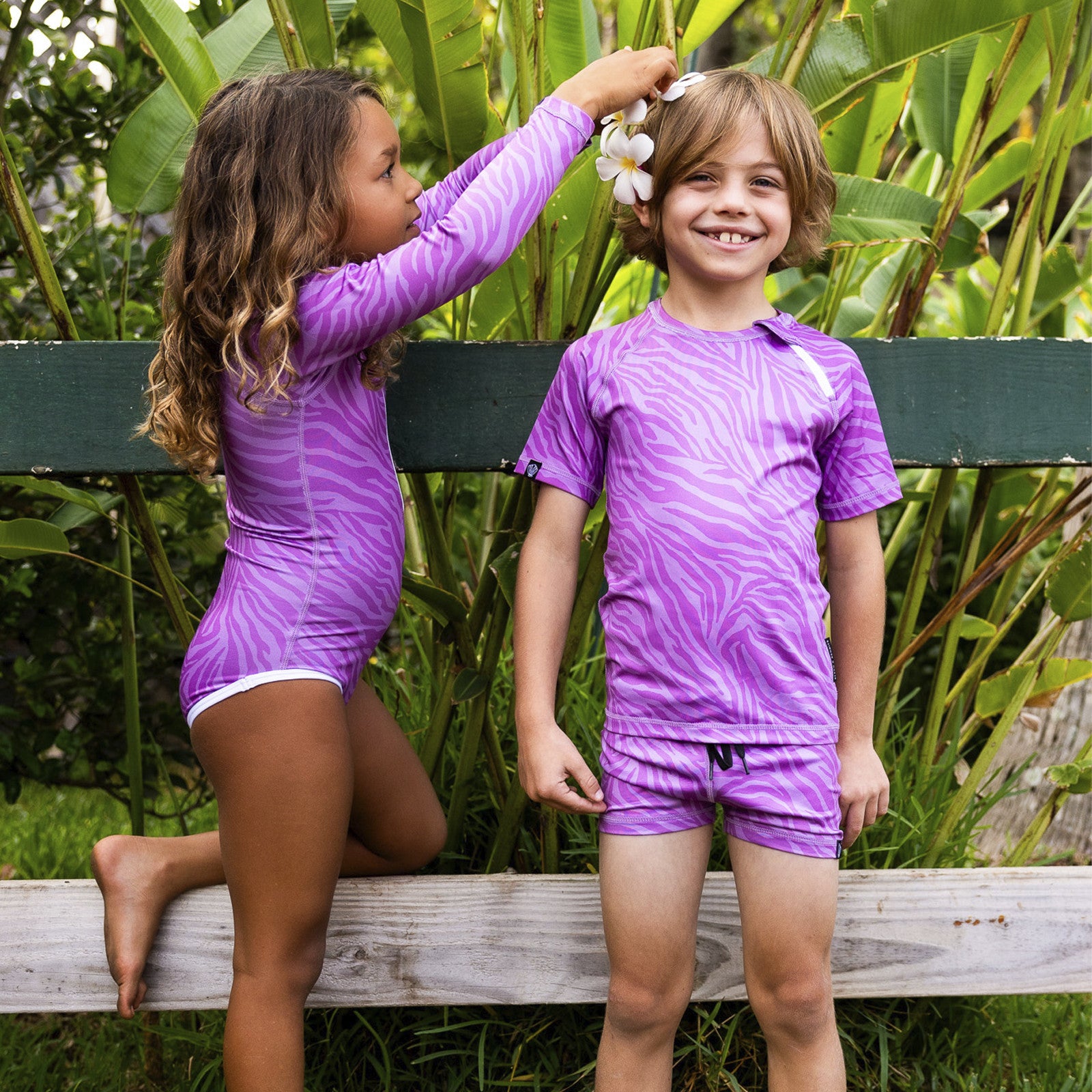 Badeshirt UPF 50  Shade Purple