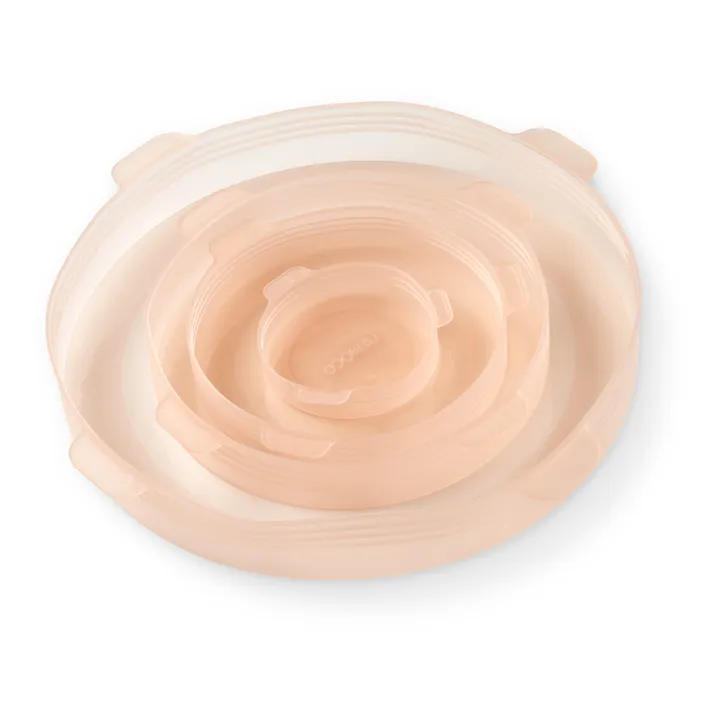 Liewood Couvre plat en silicone Rasmus | Rose pâle