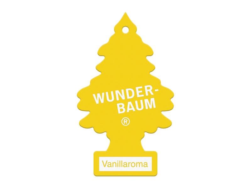 Wunderbaum Auto-Lufterfrischer Vanillaroma Fahrzeug-Lufterfrischer